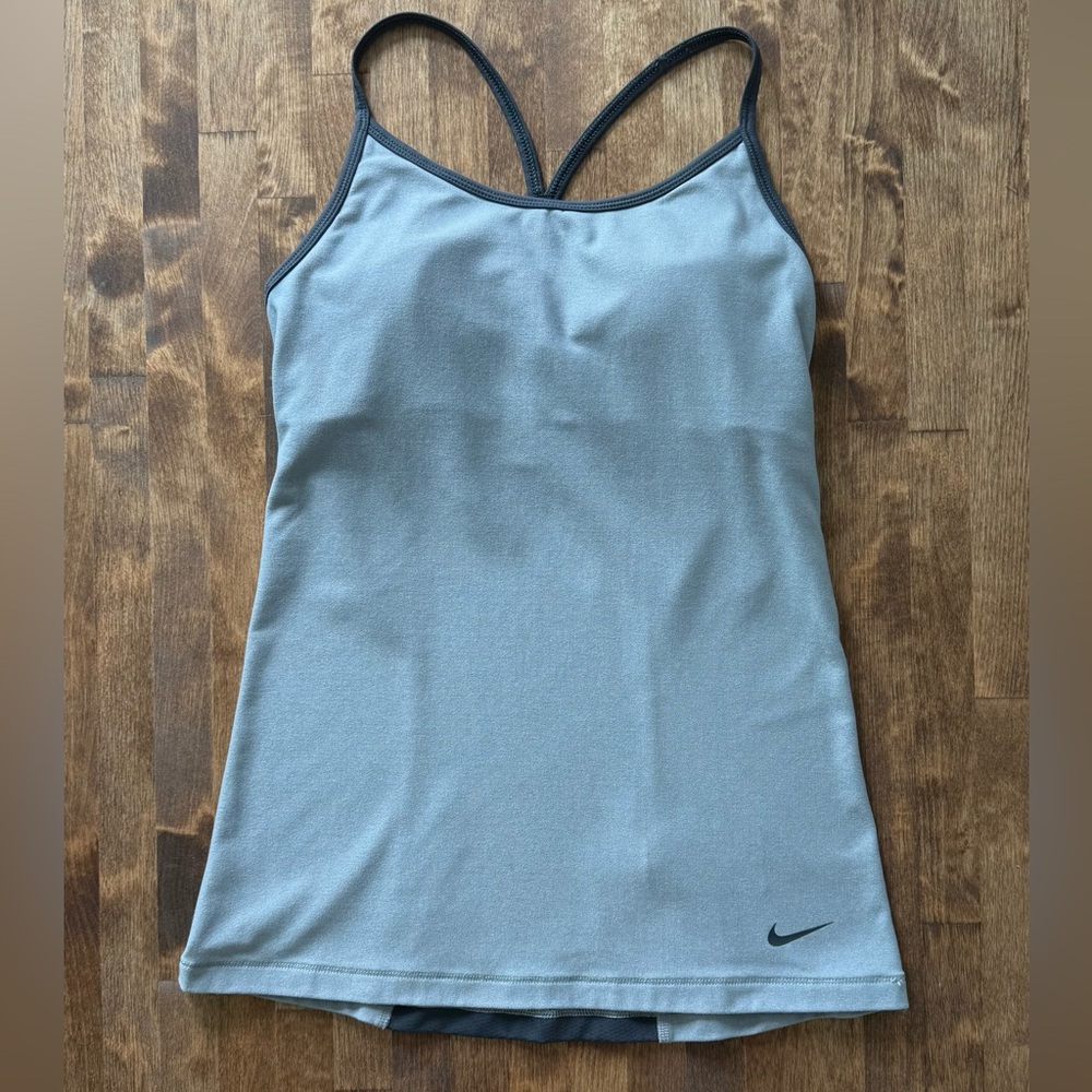 Nike Dri-Fit Gray Athletic Tank Top - Women’s Small